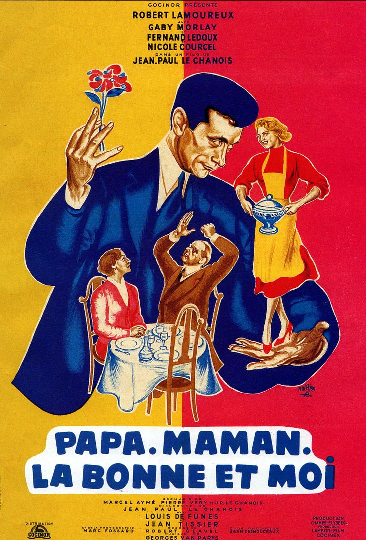 Papa Maman La Bonne Et Moi Chanson Francomac™: Le Chanois-1954-Papa, maman, la bonne et moi